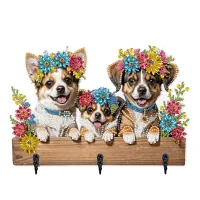 Classy Diamond Painting Hangers – Pretty Puppies 