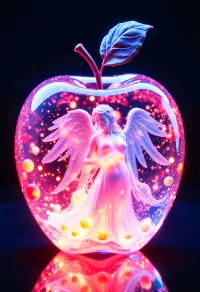Enchanted Apple - 70cmx90cm (27.5"x35.4") – Image 2