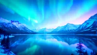 Aurora Borealis Majesty - 100cmx60cm (39.4"x23.6") – Image 2