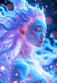 Celestial Empress - 70cmx90cm (27.5"x35.4") – Image 1