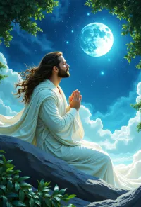 Jesus in Prayer – Image 1