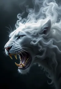  Ghostly White Tiger – Image 1