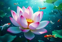 Serene Waters - Lotus Flower – Image 2