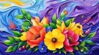 Vibrant Floral Fusion – Image 2