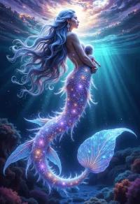 Mermaid's Embrace – Image 1