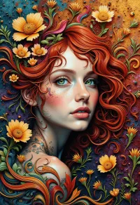 Floral Enchantress – Image 1