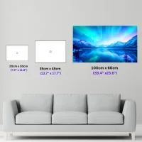 Aurora Borealis Majesty - 100cmx60cm (39.4"x23.6") – Image 3