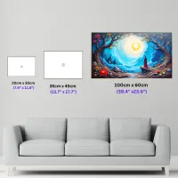 Crimson Tide - 100cmx60cm (39.4"x23.6") – Image 3
