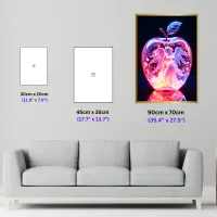 Enchanted Apple - 70cmx90cm (27.5"x35.4") – Image 3