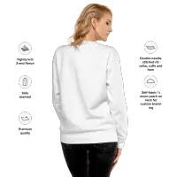 Under the Cross, I Stand Catholic - Unisex Premium Sweatshirt – Image 9