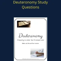 Deuteronomy Study Questions – Image 1