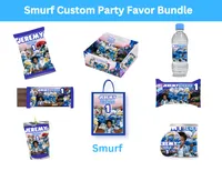 Smurf Digital Party Favor Bundle – Image 1