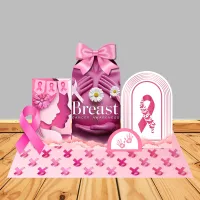Breast Cancer Awareness Digital Design Bundle – Image 1