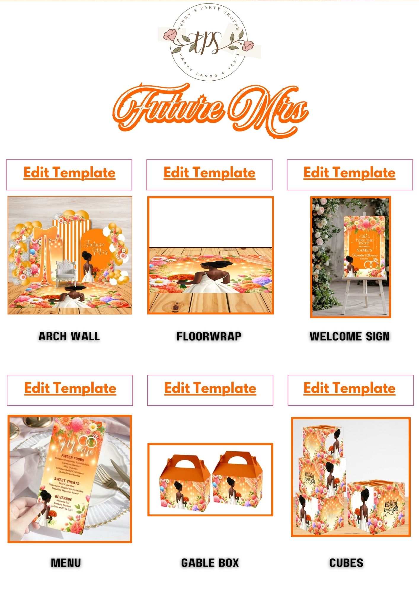 Future Mrs. Bridal Shower Bundle – Image 2