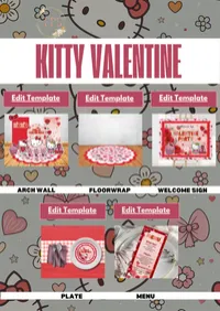 Kitty-Inspired Valentine’s Day Digital Event Bundle – Image 2
