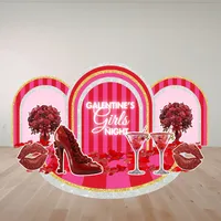 Galentine’s Girls Night – Valentine’s Day Digital Décor Bundle – Image 1