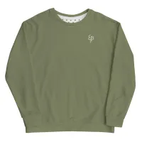 Military Green Sweatshirt – Image 4