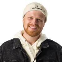 Ecru Gym Beanie – Image 4
