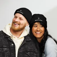 Black Gym Beanie – Image 2