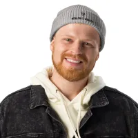 Silver Gym Beanie – Image 4