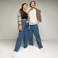 Indigo Blue Sweatpants – Image 2