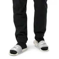 White Gym Slides - "Stay Shredded" – Image 3