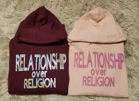 Relationship Over Religion Hoodie – Image 1