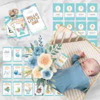 Blue Dots Baby's First Year Milestone Cards – Image 1