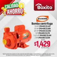 Bomba Centrifuga Evans  – 1 HP (PG4305)