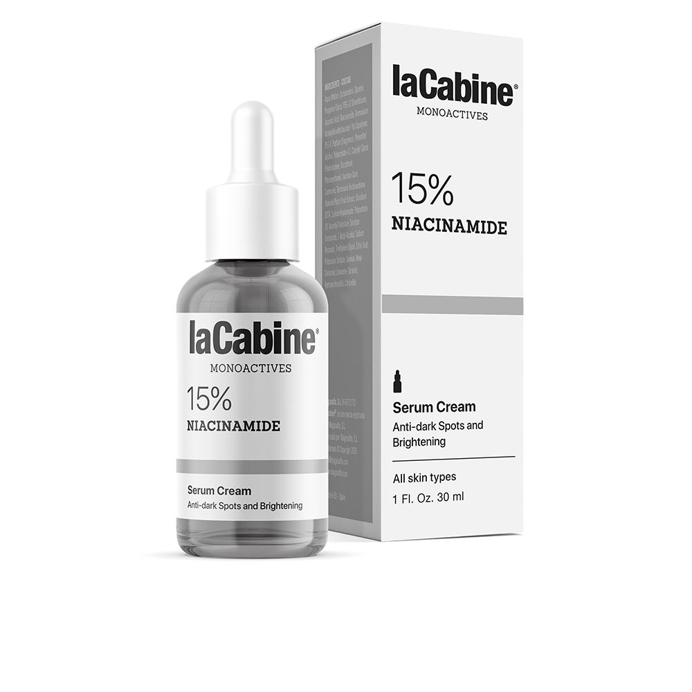 LACABINE NIACINAMIDE 15% 2IN1 SERUM CREAM 30ML – Image 1