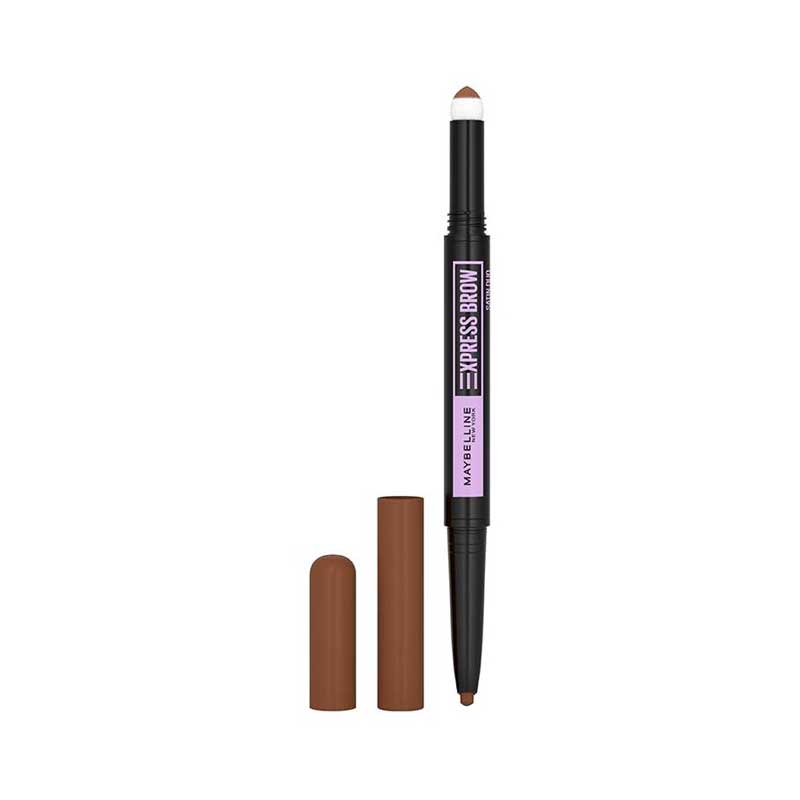 MAYBELLINE EXP BROW DUO NU 04 DARK BROWAN – Image 1