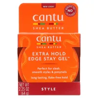 Cantu Extra Hold Edge Stay Gel with Shea Butter – Image 1