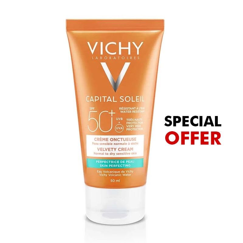 VICHY SUNSCREEN EMULSION SPF50+ 50ML 25% OFF – Image 1