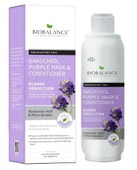 BIO BALANCE BAKUCHIOL PURPLE MASK & CONDITIONER 330ML – Image 1