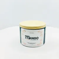 Scented Candle Mango & Coconut 8 Oz – Image 1