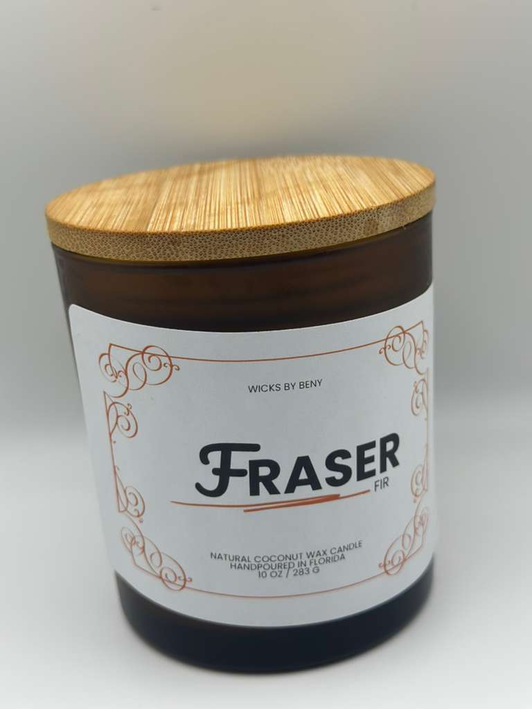 Scented candle Fraser fir – Image 2