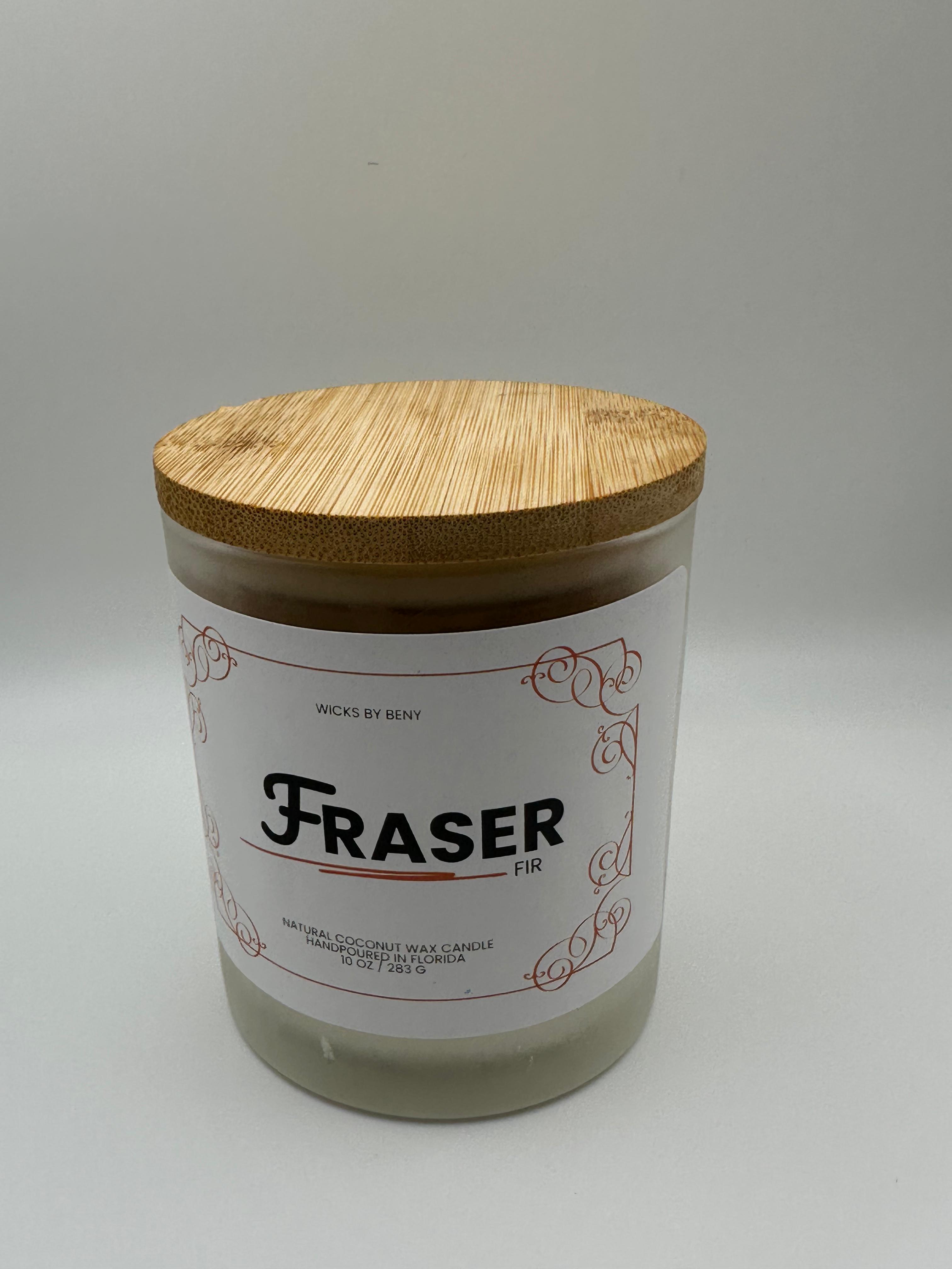 Scented candle Fraser fir – Image 1