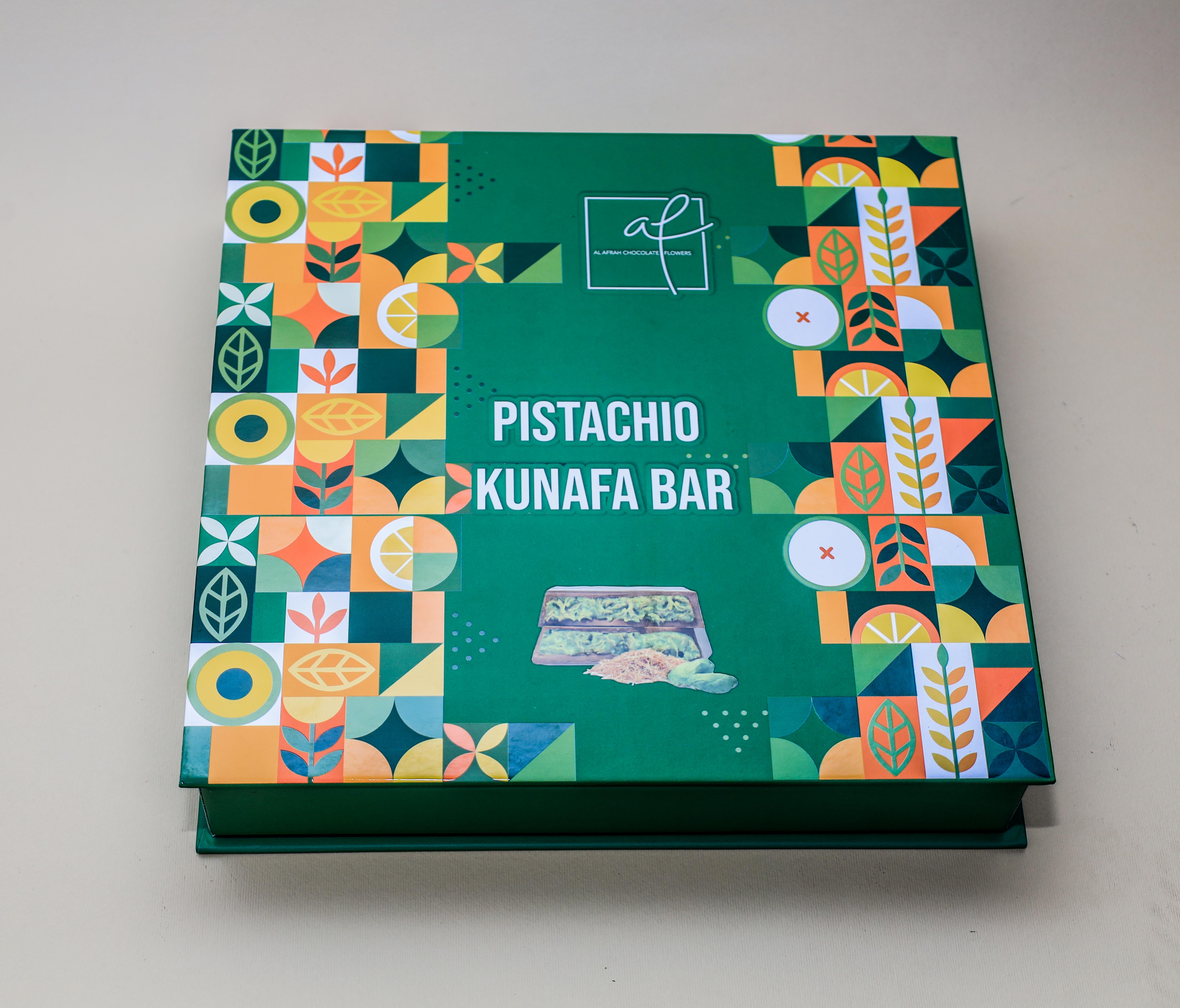 Pistachio Kunafa Chocolates Box – Exquisite Filled Flavor – Image 3