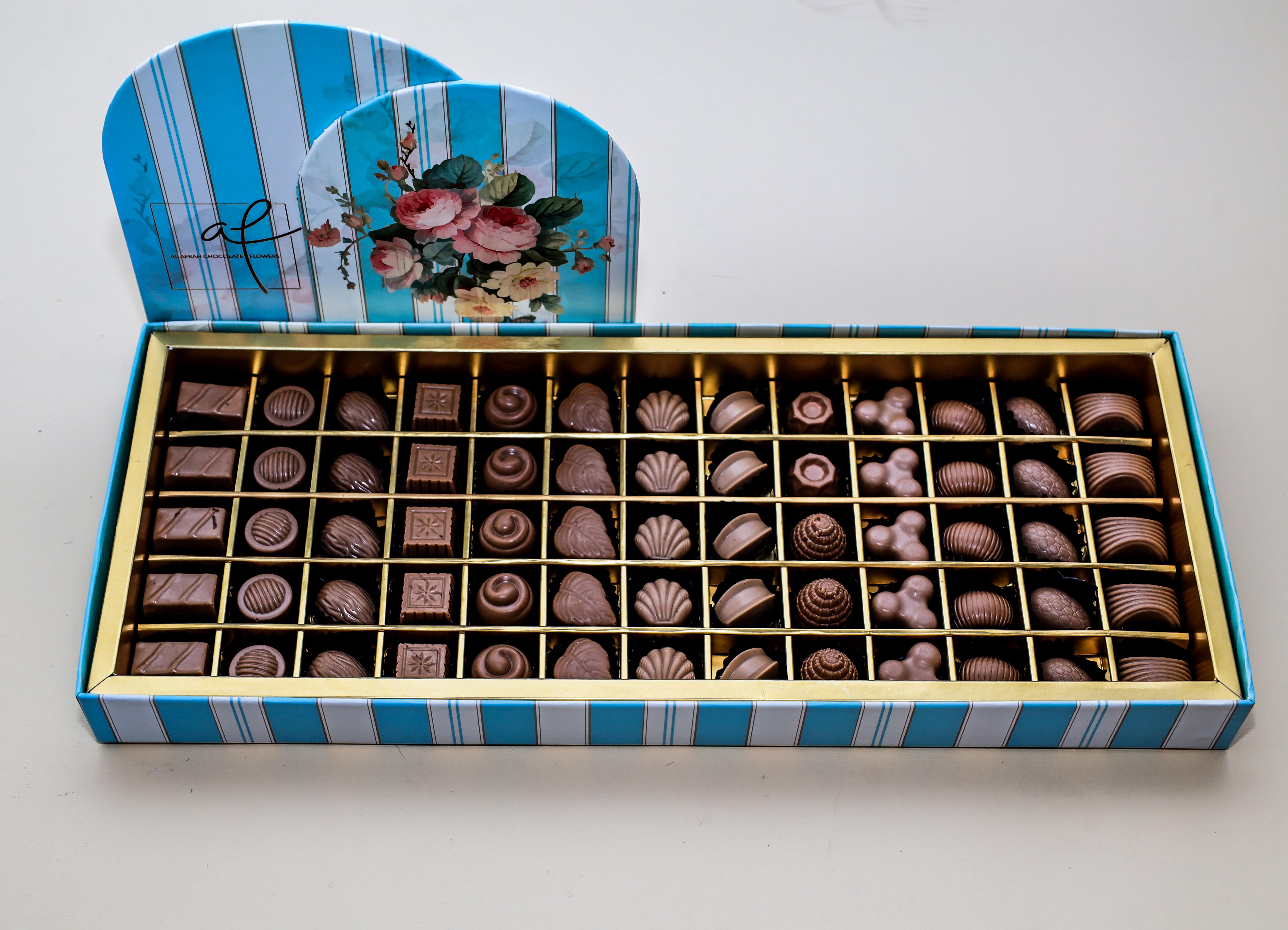 Assorted Chocolate Bonbons – Elegant Gourmet Box – Image 1