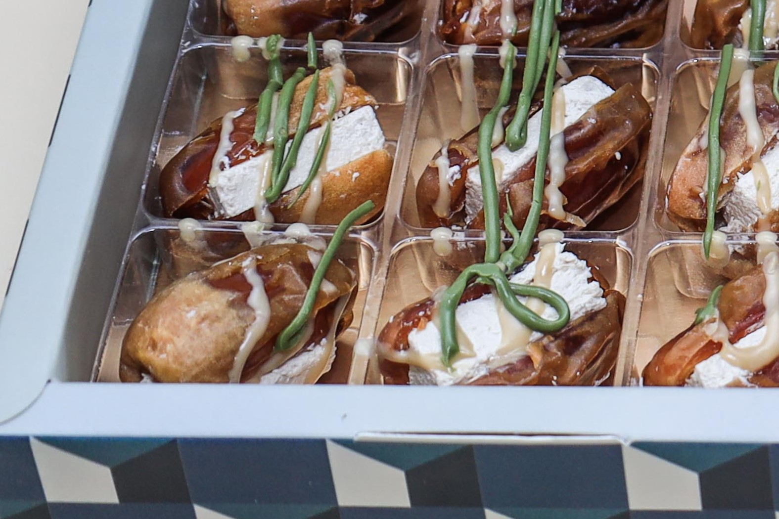 Assorted Dates Stuffed with Rahash (Tahina Halava) – Image 2