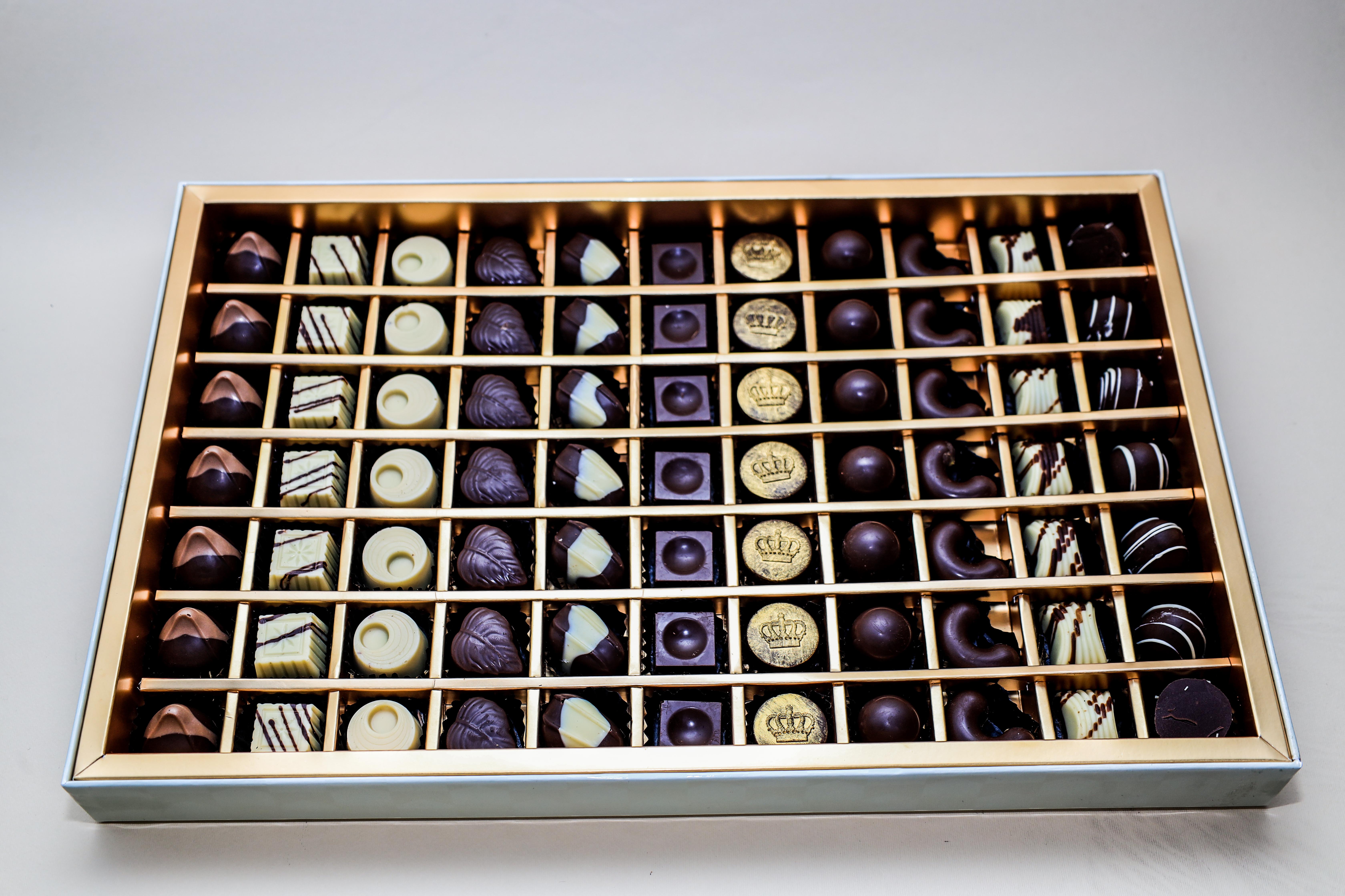 Assorted Gourmet Chocolate Praline Box – Premium Al Afrah Selection – Image 1