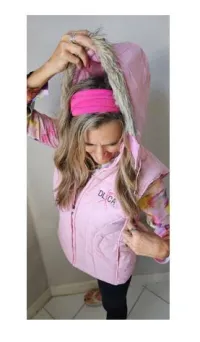 Pink Puff Vest – Image 2