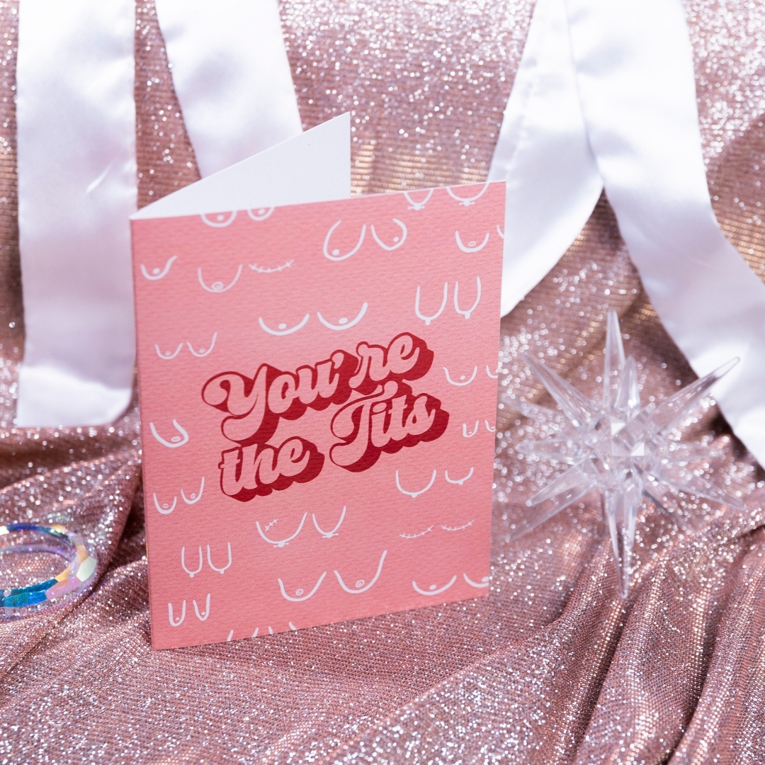 You're the Tits Thank you Card – Image 2