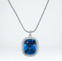 Necklace 0.92 carat  – Image 1
