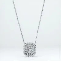 Necklace 1.1 carat  – Image 1