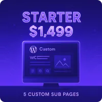 Starter Custom Wordpress Website – Image 1