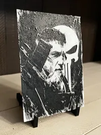 Punisher-Inspired 3D Printed Wall Art – Show Edition – Image 2