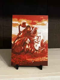 Fallout Power Armor Helmet Wall Art Decor – Image 3