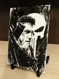 Punisher-Inspired 3D Printed Wall Art – Show Edition – Image 3