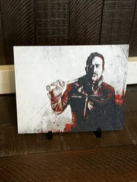Negan-Inspired 3D Printed Wall Art – Image 1